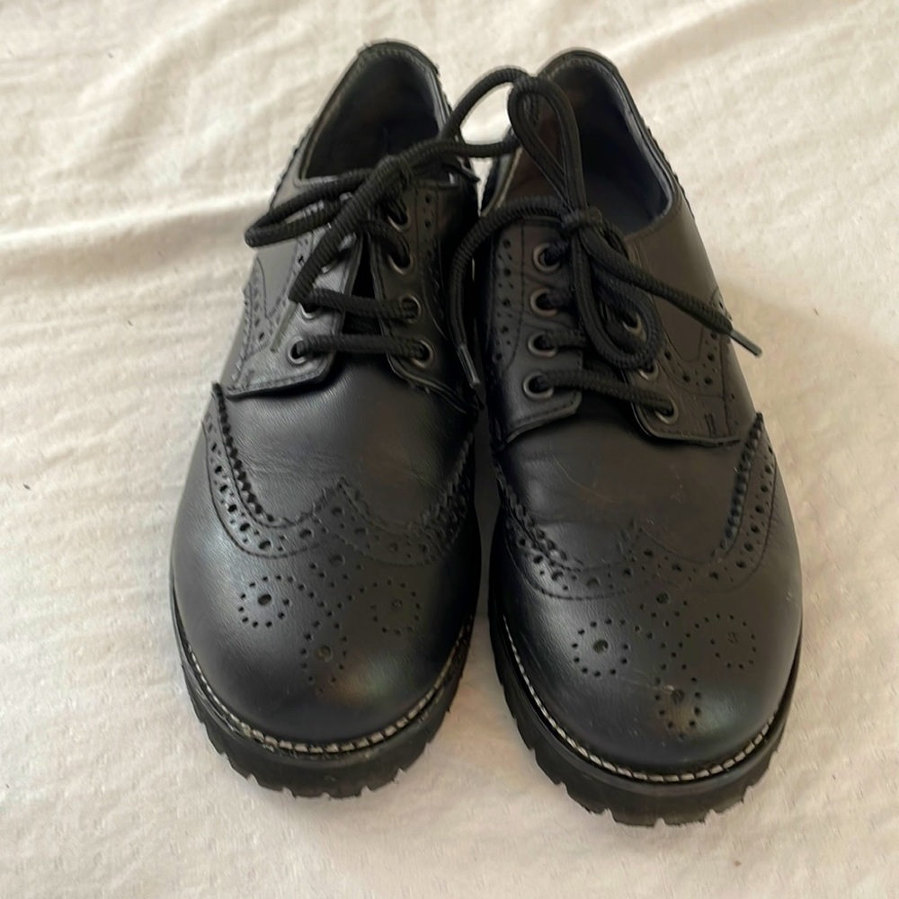 Boys Italian leather loafers